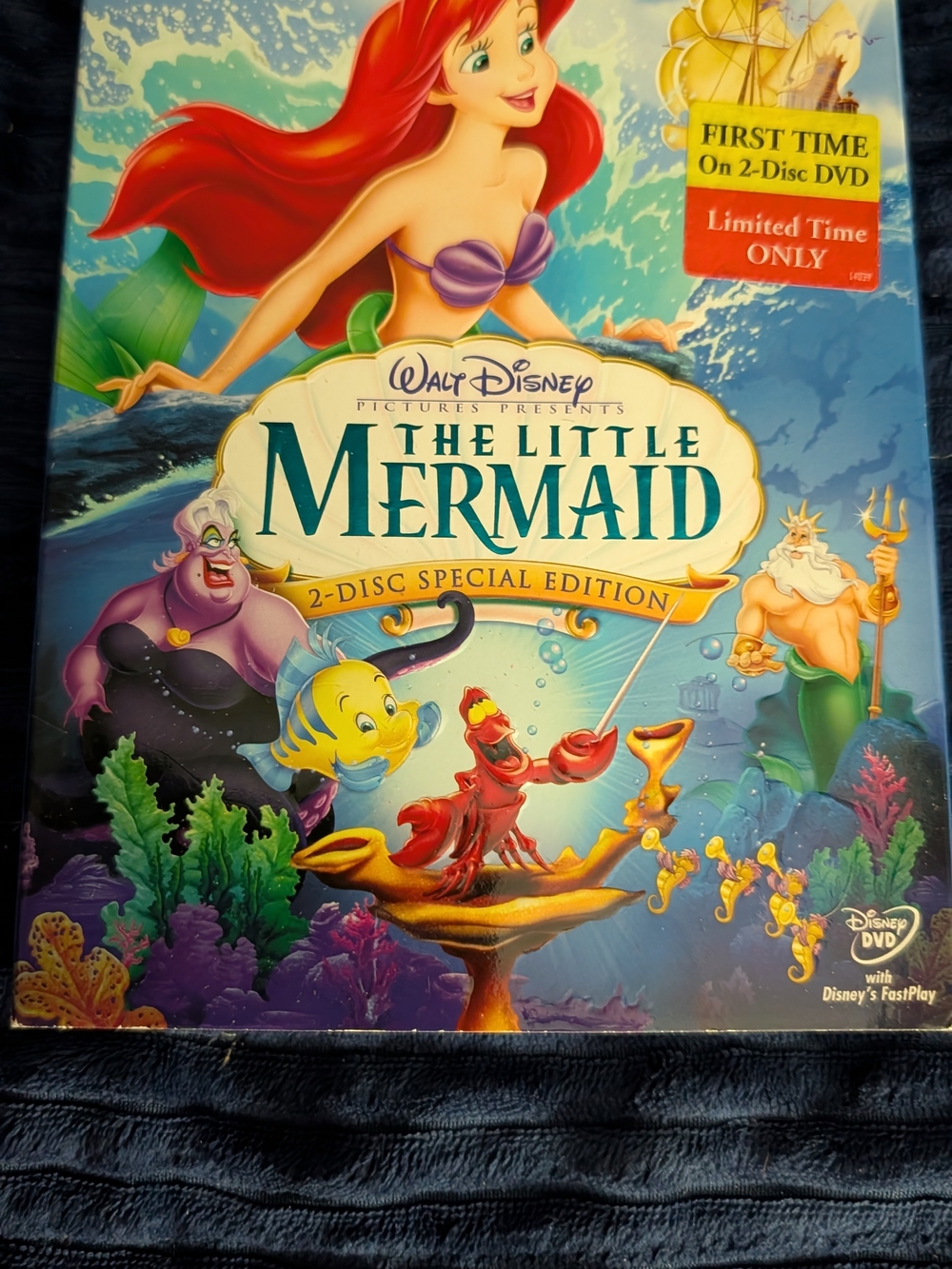 New The Little Mermaid DVD
